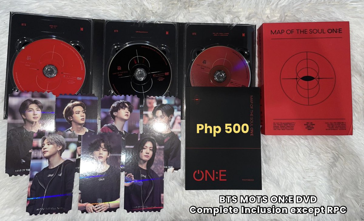 MoonBearShopPH's tweet photo. BTS MOTS ON:E DVD https://t.co/8q2RdpjFXS