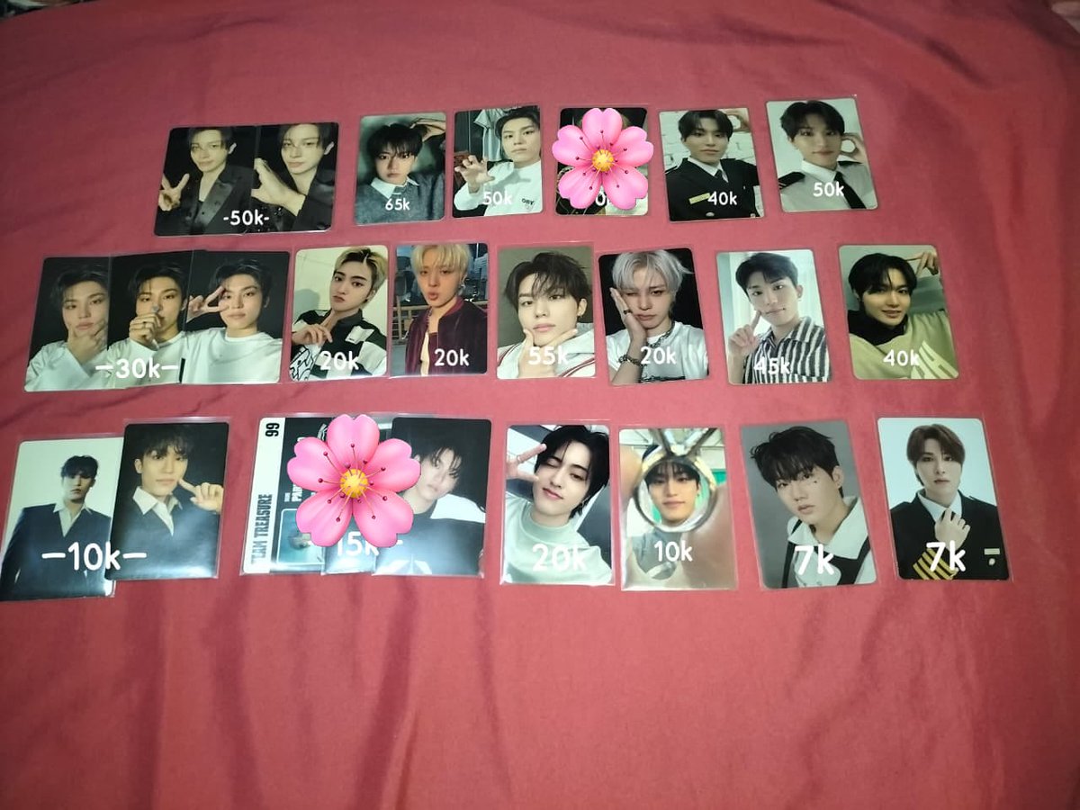 shuaamoon's tweet photo. WTS | want to sell 
aab jeongwoo &amp; treasure 

• include pack 
• exc adm 
• keep event with dp 
• dom depok 

t. wts photocard aab treasure jeongwoo junghwan junkyu haruto doyoung https://t.co/lGNDS6S9W1
