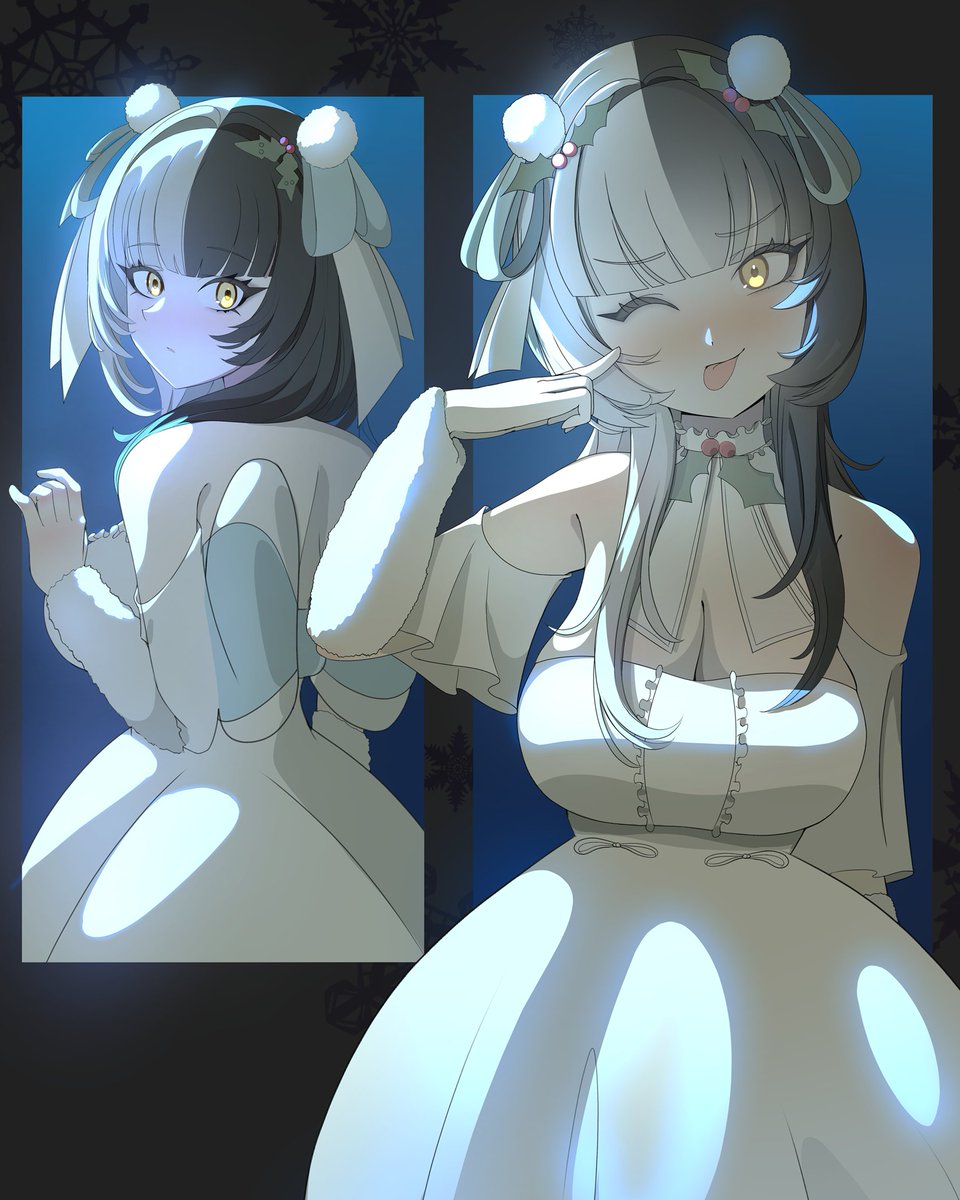 Merry Christmas! I barely made it in time 😫This outfit is so pretty! #ShiorinSketch