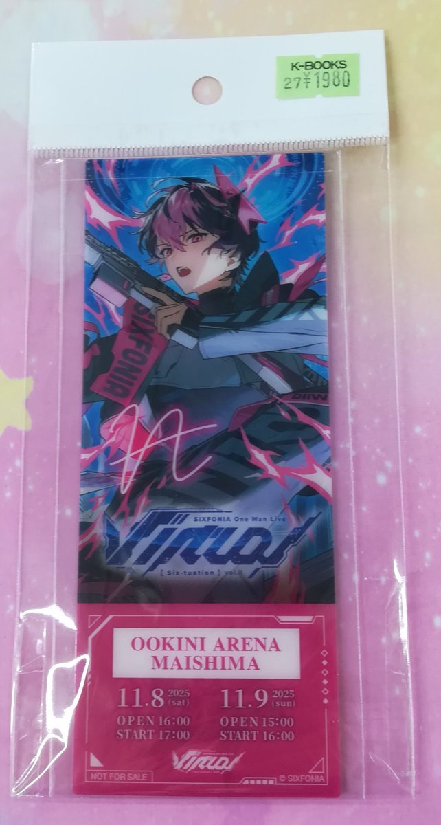 シクフォニ』 Six-tuation Vol.Ⅱ 入場特典チケット風クリアカードが