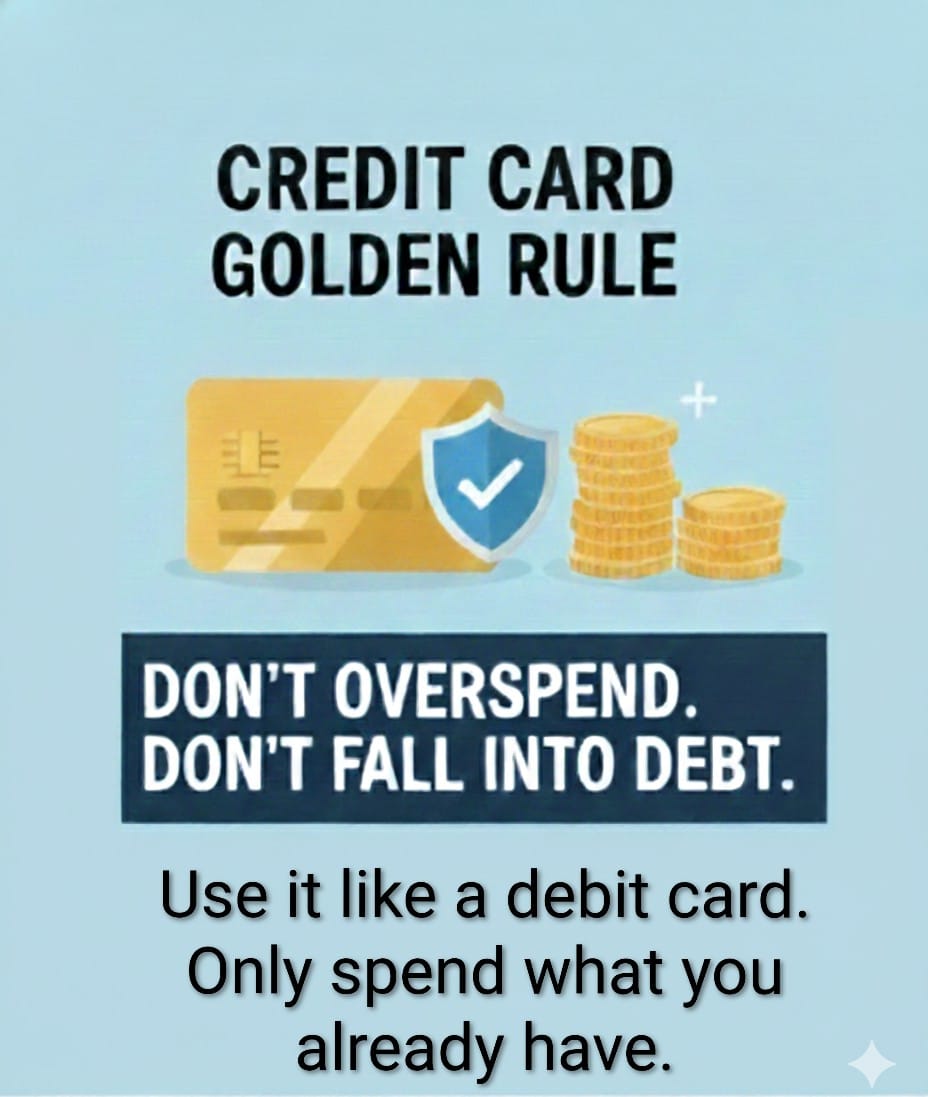 ajjuhbk's tweet photo. Credit card learning 

​I think optimisation comes later.

​At the start, the real rule is simple: don’t overspend, don’t fall into debt.

​Use it like a debit card: only spend what you already have.
​1/4 🧵 https://t.co/TBk6g7BcFu