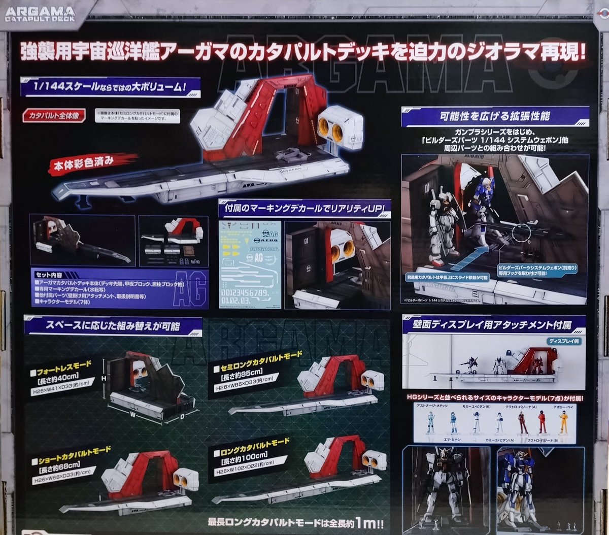 アーガマカタパルトデッキ(40th Anniversary Edition) Realistic Model Series Mobile Suit Zeta Gundam Argama Catapult