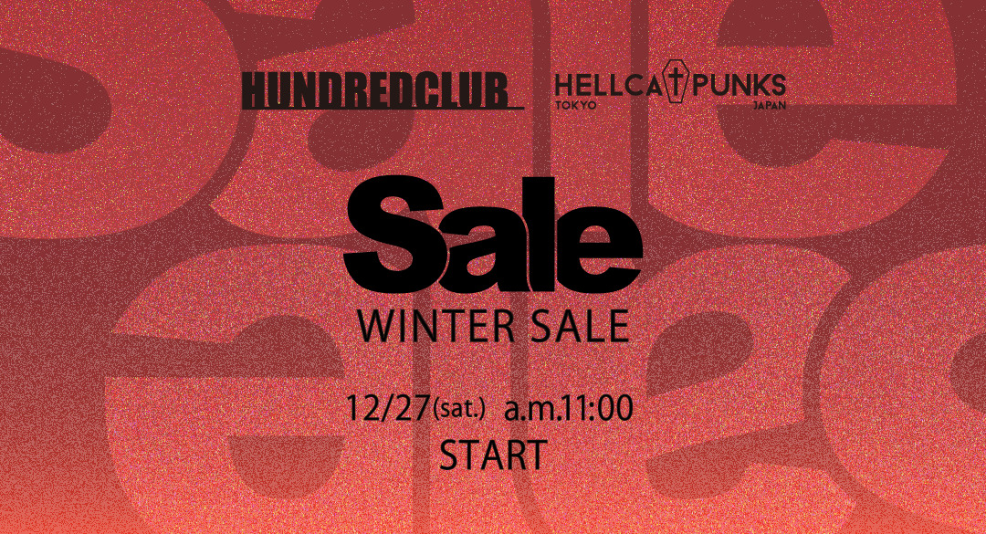 hellcatpunks's tweet image. ☆2025→2026 WINTER SALE☆
12/27(土) a.m.11:00 START!!

hellcatpunks.com/sale

今すぐ使える秋冬アイテムが30〜50% OFF!
さらに入荷したばかりの新作アイテムが10% OFF♫
お得なこの機会にぜひご利用ください❤︎
※年内発送は12/29(月)13時までのご注文となりますので予めご了承ください