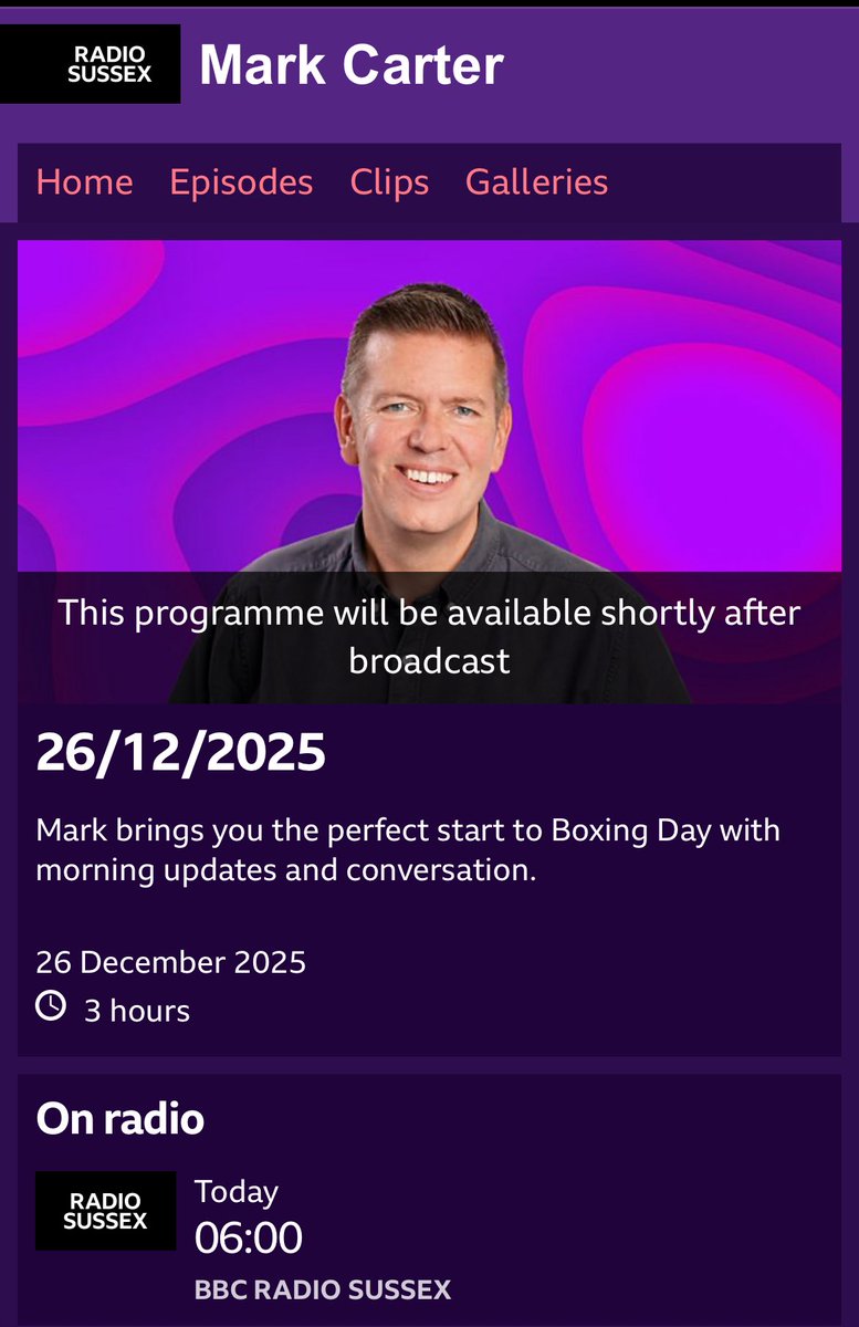 Happy #BoxingDay! 🥊
We are live on <a href="/BBCSussex/">BBC Sussex</a> <a href="/BBCSurrey/">BBC Surrey</a> <a href="/BBCRadioKent/">BBC Kent</a> until 9am. ⏰