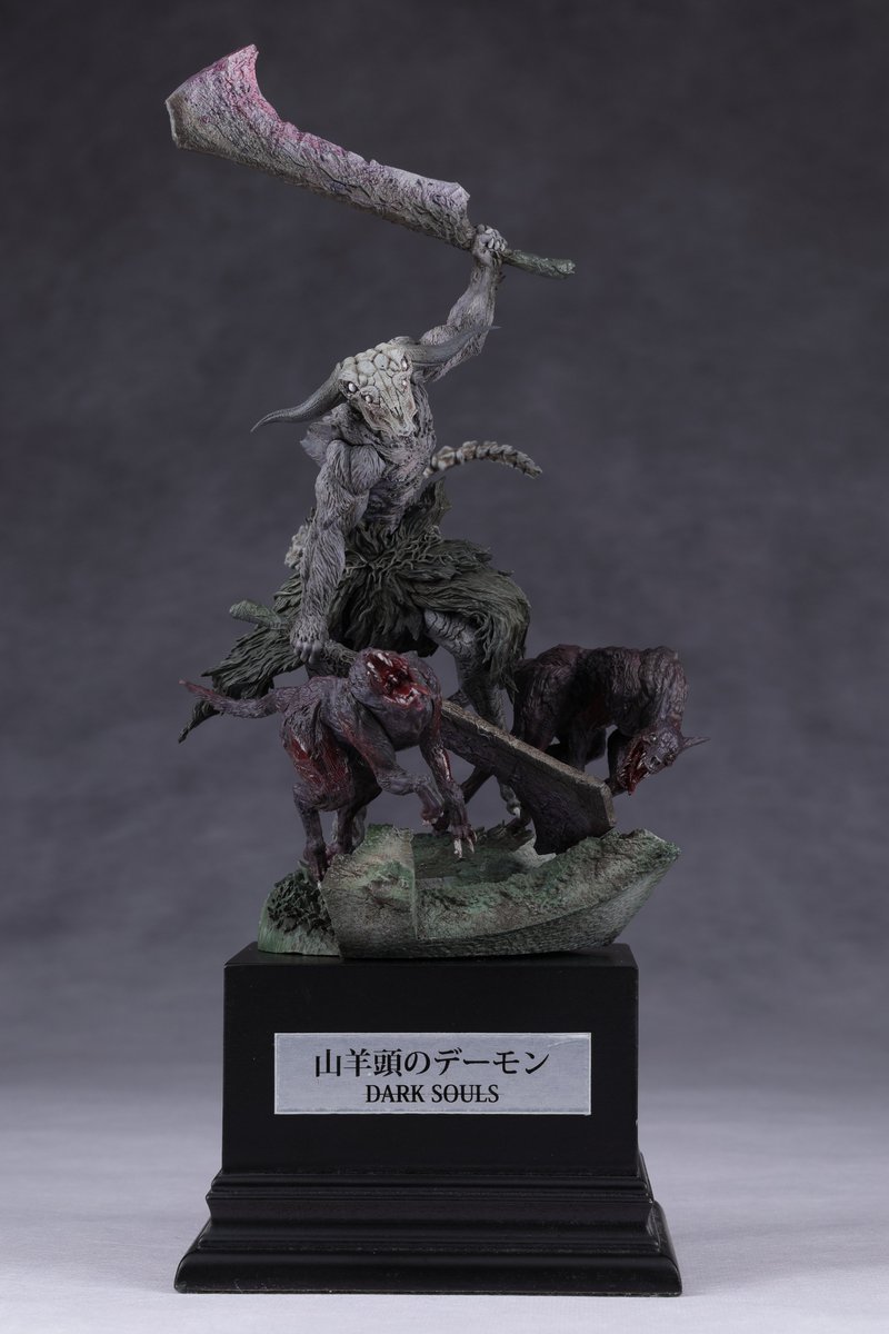 年の瀬のらプラ広場 にお邪魔します！ 作品名：山羊頭のデーモン