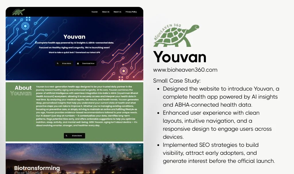 Professional Biotechnology Website Design in Udaipur. Clean, modern &amp; SEO-friendly websites that help biotech brands grow online. Call +91 96028 41237 today!
udaipurwebdesigner.com/portfolio-item…
#UdaipurWebDesigner #BiotechnologyWebsite #WebsiteDesignerUdaipur #BiotechDesign #WebDesignIndia