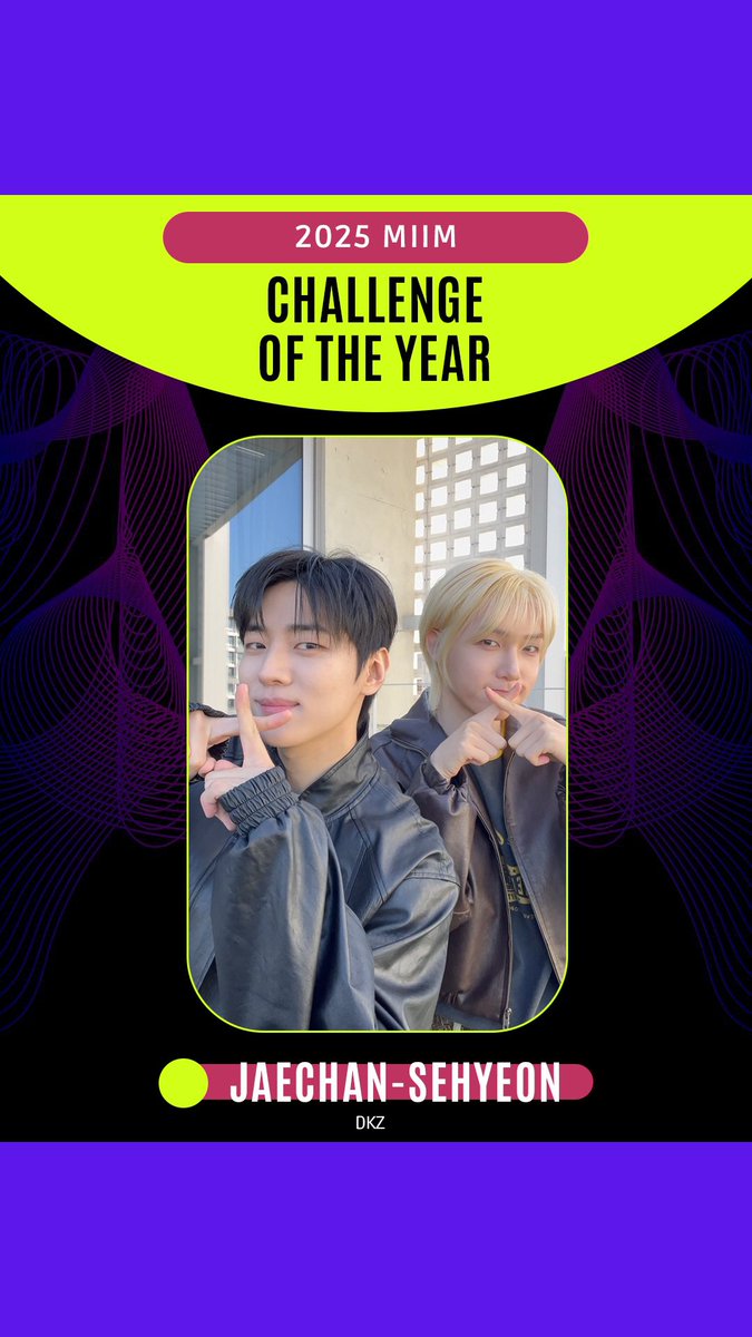 myidolmiim's tweet photo. [EXCLUSIVE] ✨MIIM OF THE YEAR✨ 아리들, 딴 데 가지마👀!

MIIM에서 톱 아티스트들의 밈 챌린지가 순차적으로 공개될 예정이니 기대 해주세요 👀🔥

✔️ 밈 팔로우 하고 DKZ 독점 콘텐츠 미리 보기 😁

인스타그램🔗 https://t.co/9qIAUuz8JR https://t.co/ogZ5pwg53K