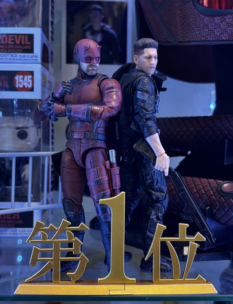 今年のNo.1最高最高オモチャは、この2体！！ #デアデビル