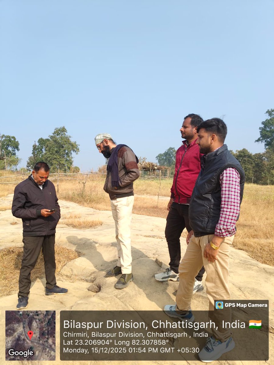 UrbanCGOfficial's tweet image. अमृत मिशन अंतर्गत नगर पालिक निगम चिरमिरी में OHSR एवं IPS भूमि आवंटन हेतु SECL सर्वे टीम व फॉरेस्ट रेंजर द्वारा स्थलीय समीक्षा कर संबंधित कर्मचारियों को आवश्यक दिशानिर्देश दिए गए। 
#AMRUTMission #SiteVisit #OHSR #IPS #SECL