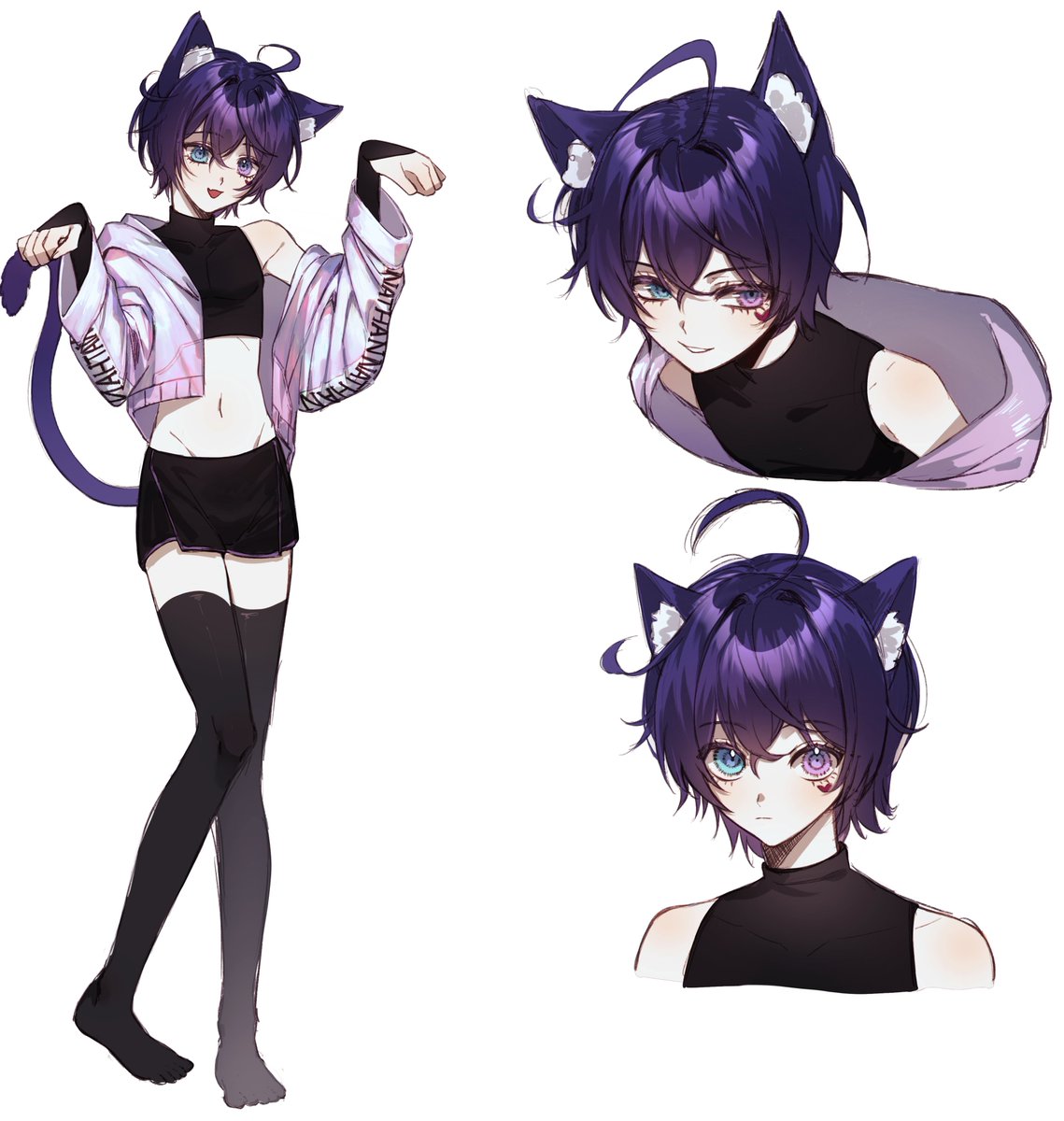 💜🩵New ref sheet new intro post!💜🩵

🩵Haiii! I'm Nathan!💜 
💜I'm a massive manly man catboy vtuber!🩵
🩵I'm currently battling serious femboy allegations!💜
💜Gonna Prove them all wrong....🩵
🩵but first... Cuddle Puddle....💜
💜🎨: @/KanoShiet🩵