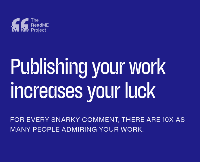 sudo_goreng's tweet photo. This article by @aarondfrancis was mentioned in this interview, and its a pretty good read.

Remember folks, keep posting your work (&amp; memes) to increase your luck!

<https://t.co/Y6l2ZYrKcm> https://t.co/k8lrPgGsjo