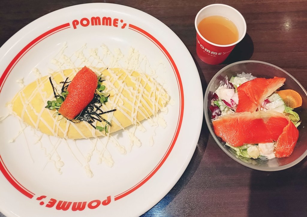 ＃昼食
ポムの樹のオムライスは美味すぎだなぁ🥰