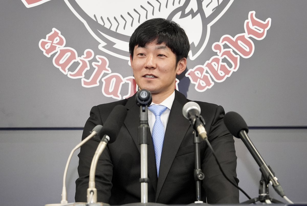 lions_official's tweet photo. #石井一成 選手の入団会見が行われました！ 
ライオンズの一員となった石井選手に、熱い応援をお願いします！

 #埼玉西武ライオンズ #seibulions https://t.co/SLYGtLqOaq