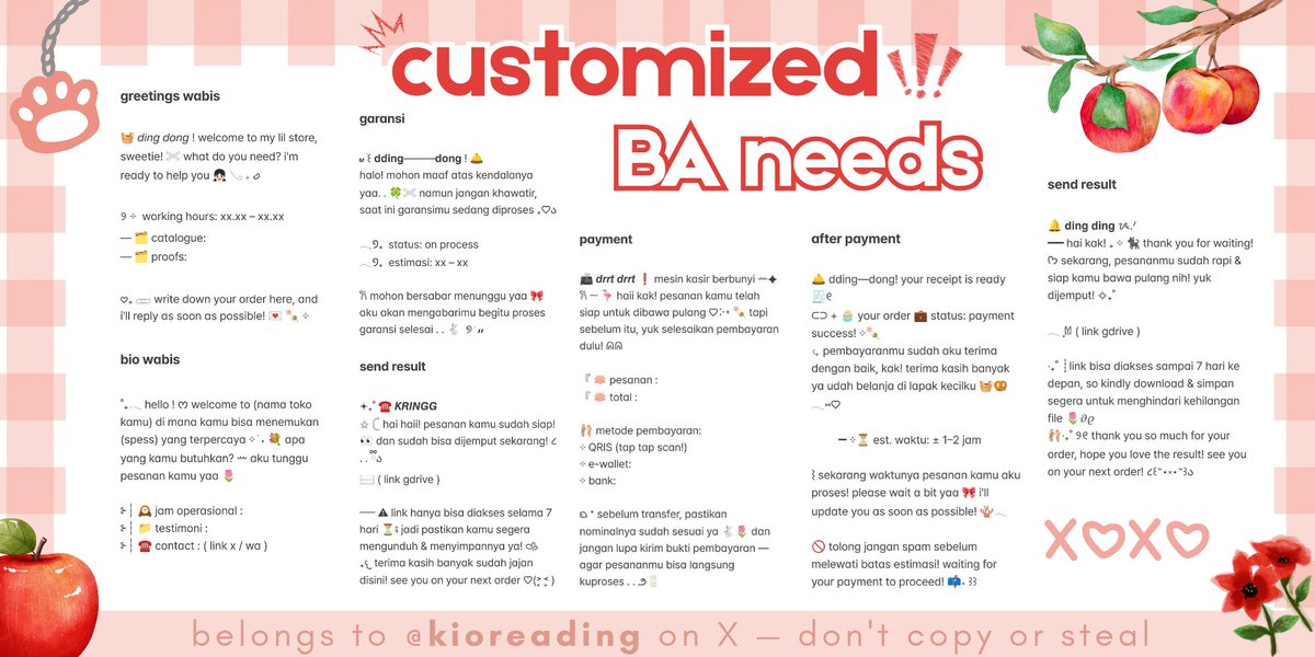 𝑲io, wording ! 🍎 tweet media