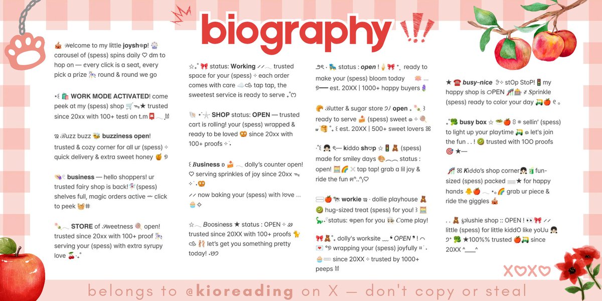 𝑲io, wording ! 🍎 tweet media