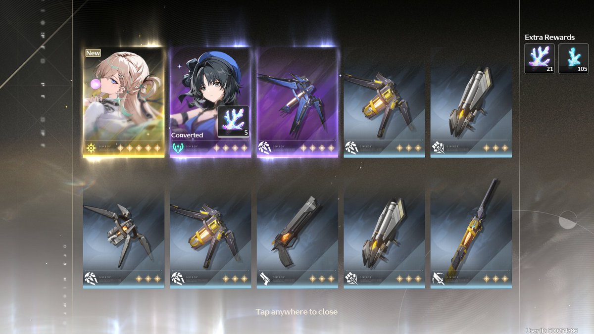 AomiSpring's tweet image. Returned for new 3.0, still got it baby! 😎(Totally didn't lose the 50/50 on character banner)