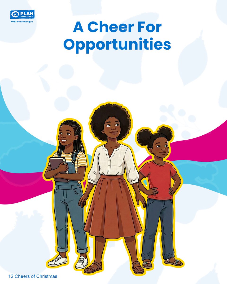 When girls have real opportunities to learn, work, and lead, it changes what is possible in the world around them. 

This Christmas, we celebrate the doors that have opened for girls, while not losing sight of those still shut, and we keep imagining a