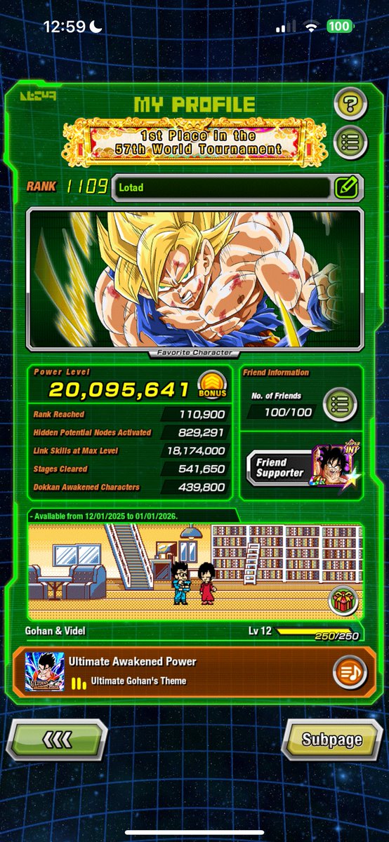 Woke up to 20 million power level 🔥