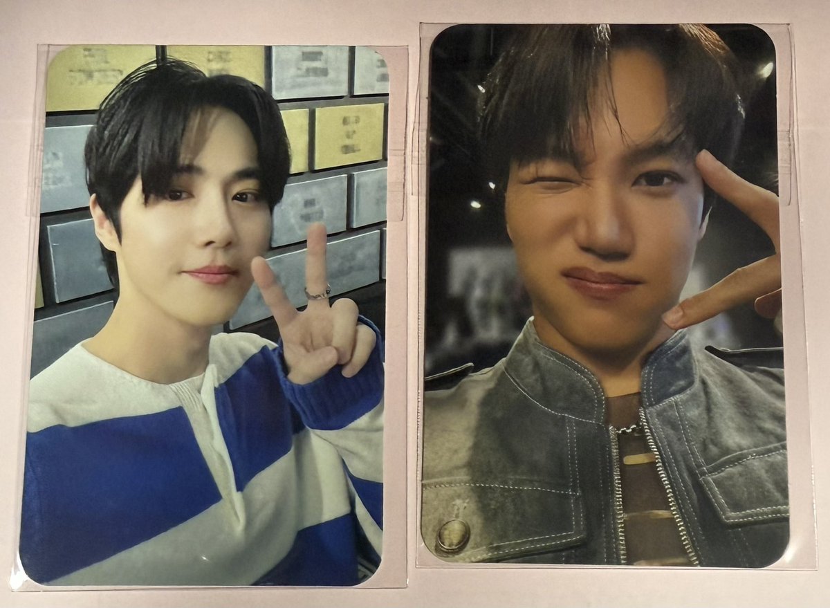 nico_ELJ_61's tweet image. 🪐 SM ENTERTAINMENT 30th Anniversary 30周年SPECIAL抽選会 
🪐EXOトレカ交換

譲→第１弾スホ🐰、第２弾カイ🐻
求→第１弾・第２弾チャニョル🍒

郵送またはSMTOWN福岡での手渡し希望です。

お気軽にお声がけください😌