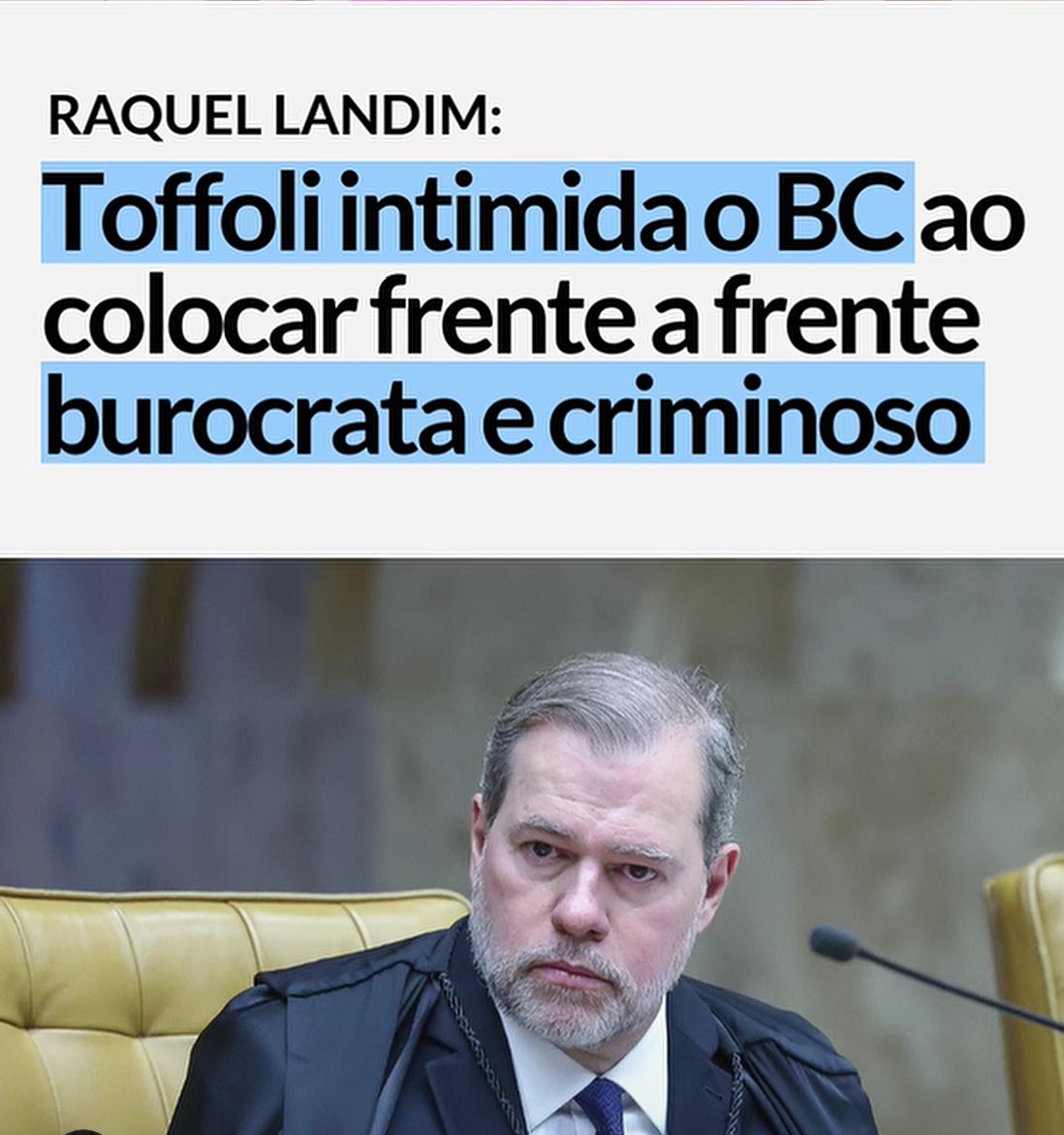 Estado Democrático de Exceção do Brasil!