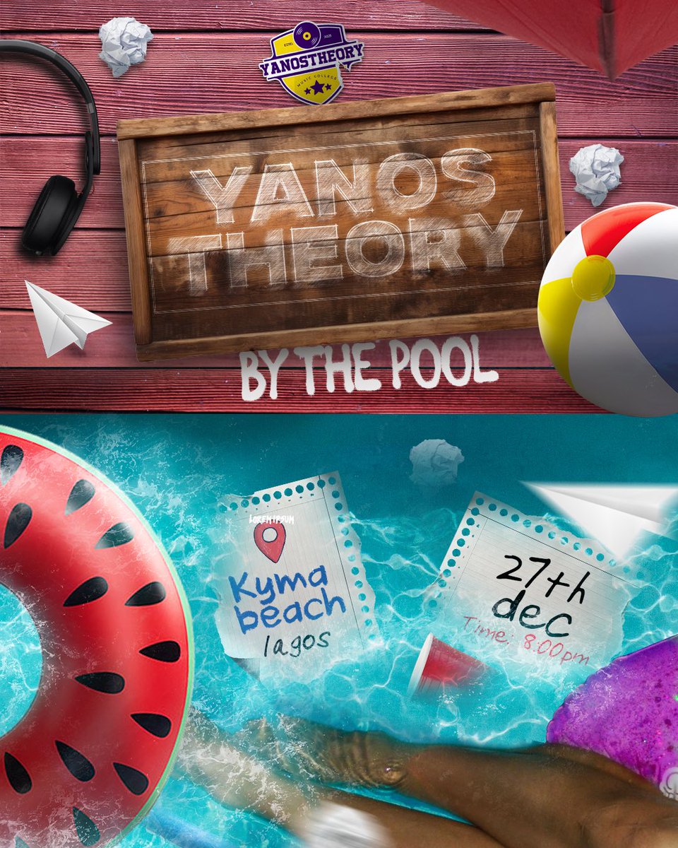 We party again Tomorrow. Join us tomorrow Kyma Beach Lagos.