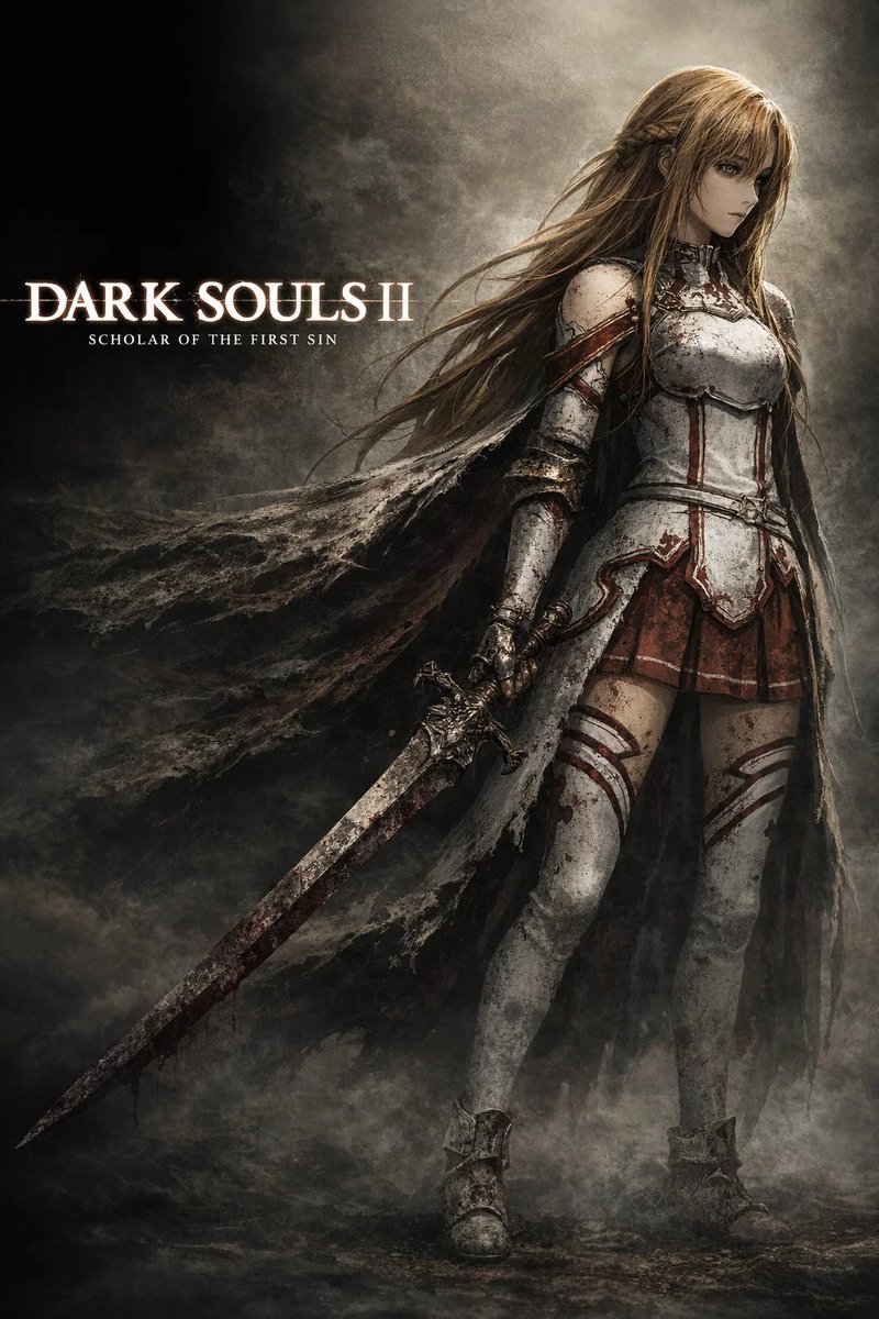 Firtin2004's tweet photo. #asuna #SwordArtOnline #ai #DarkSouls #ELDENRING #marika #soulslike https://t.co/T815jePyoA