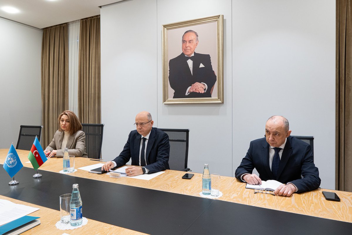 ParvizShahbazov's tweet image. #BMT-nin Azərbaycandakı rezident əlaqələndiricisi Vladanka Andreyeva ilə ölkəmizdəki diplomatik fəaliyyətinin başa çatması ilə əlaqədar görüşdük. #Yaşılenerji, ədalətli #enerjikeçidi və #enerjisəmərəliliyi, “Dayanıqlı İnkişaf Məqsədi 7 üzrə Azərbaycan üçün Yol Xəritəsi”nin