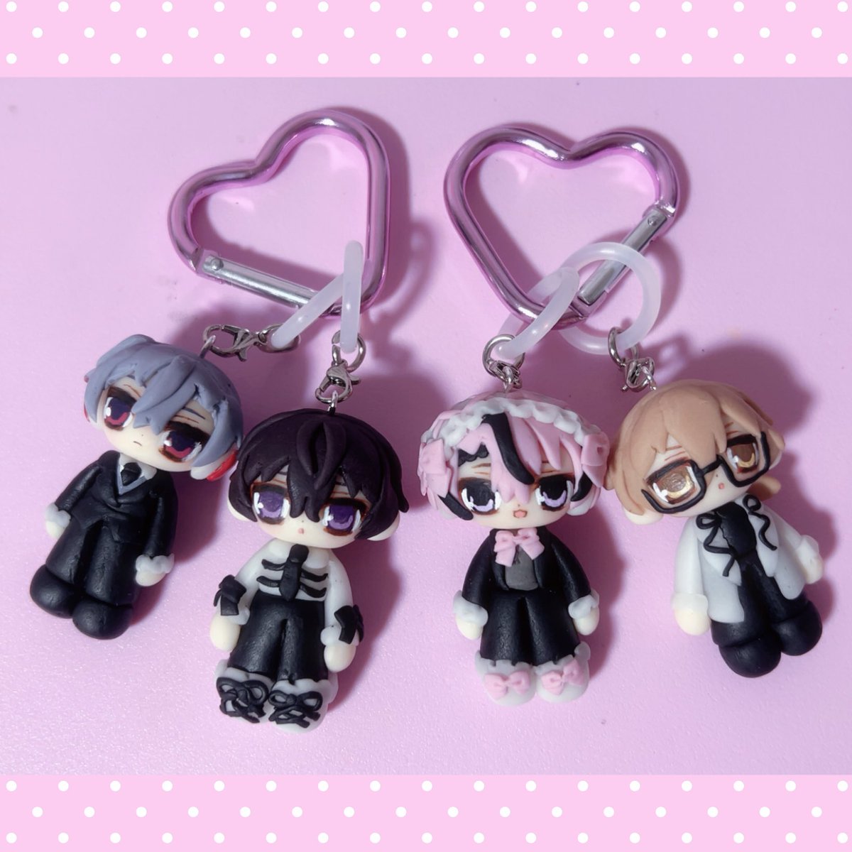 nonoi_no's tweet photo. 4人完成した🎀 https://t.co/N27ThH8ySa