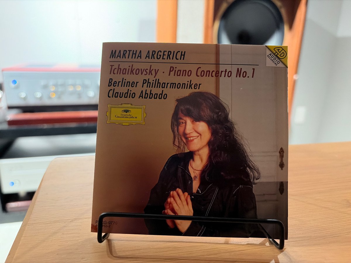 初聴:アルゲリッチ、アバド指揮ベルリンフィルで、チャイコフスキーの