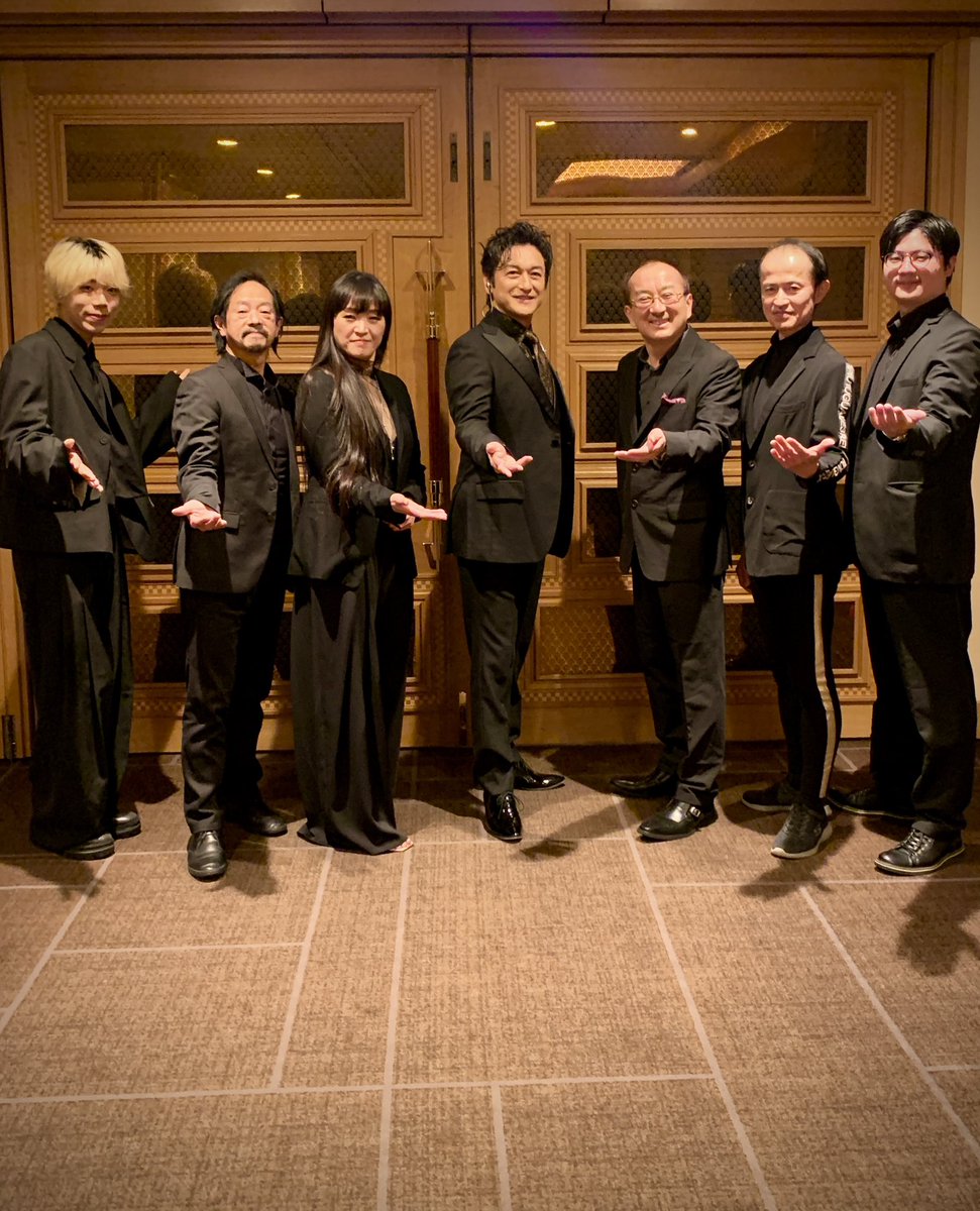 そしてこの中の3名で、来年3月から再び石丸幹二さんのツアーをサポート