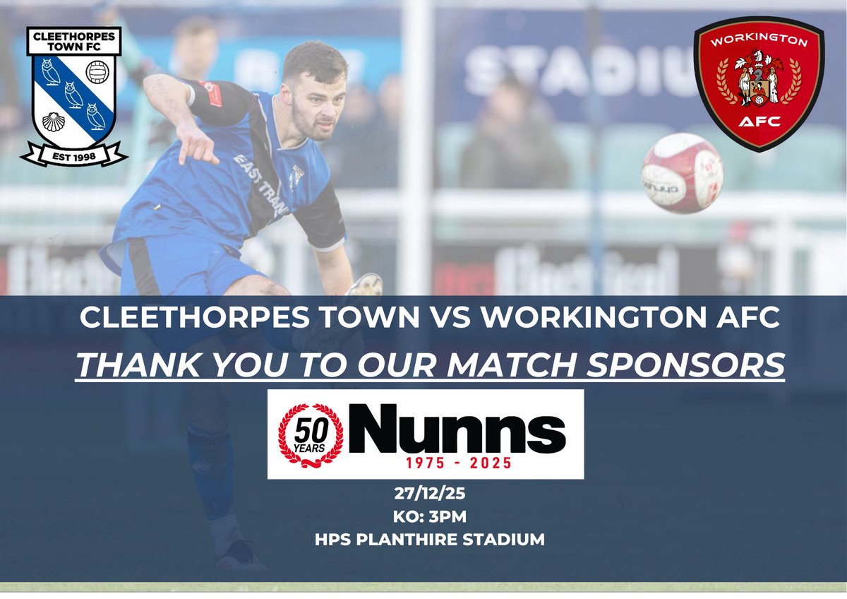 Cleethorpes Town FC tweet media