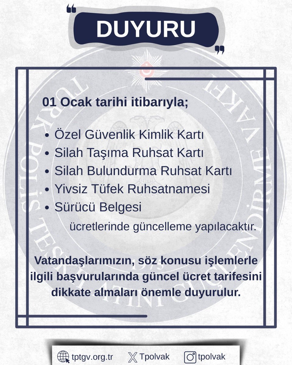 Türk Polis Teşkilatını Güçlendirme Vakfı tweet media
