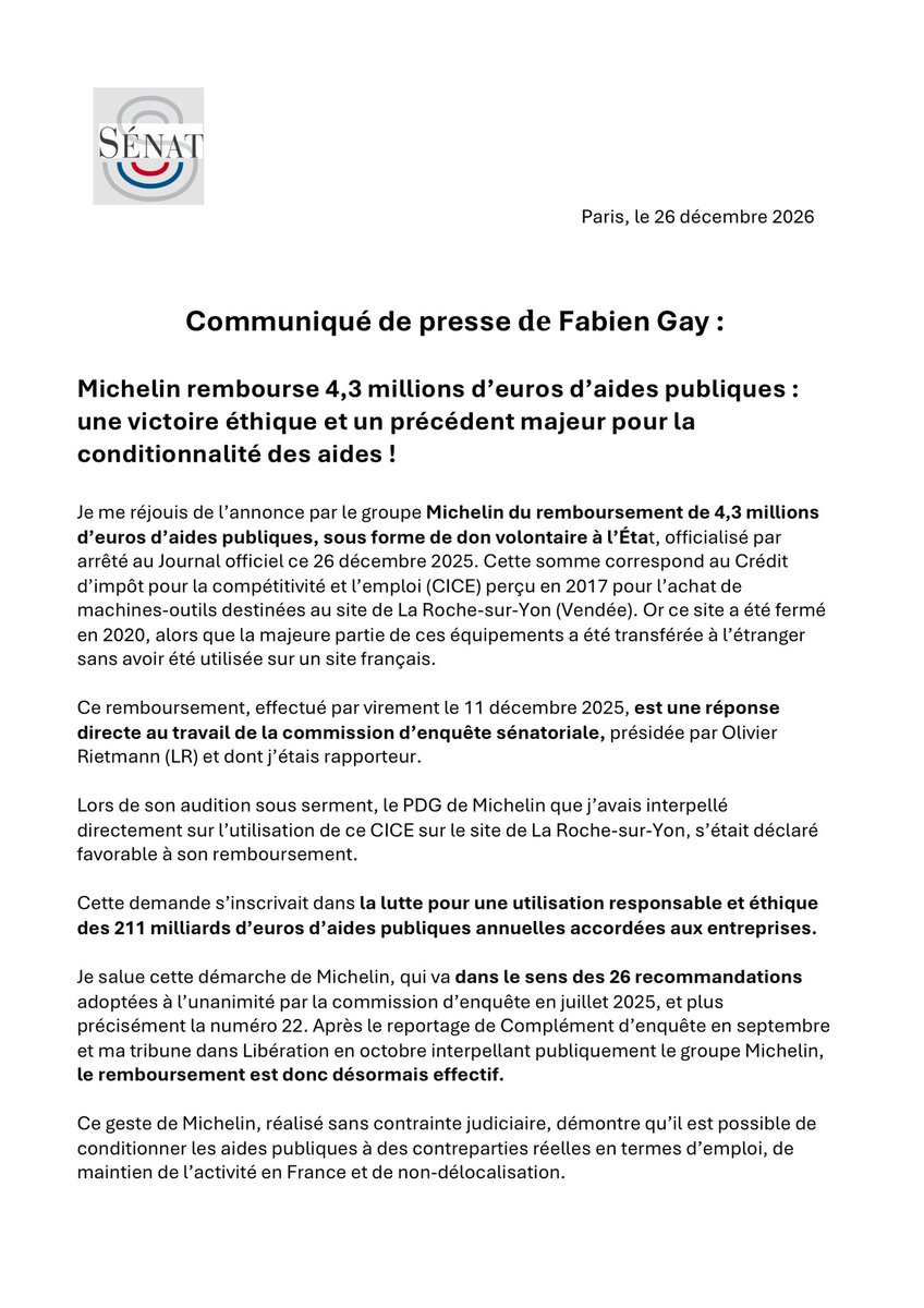 Fabien Gay tweet media