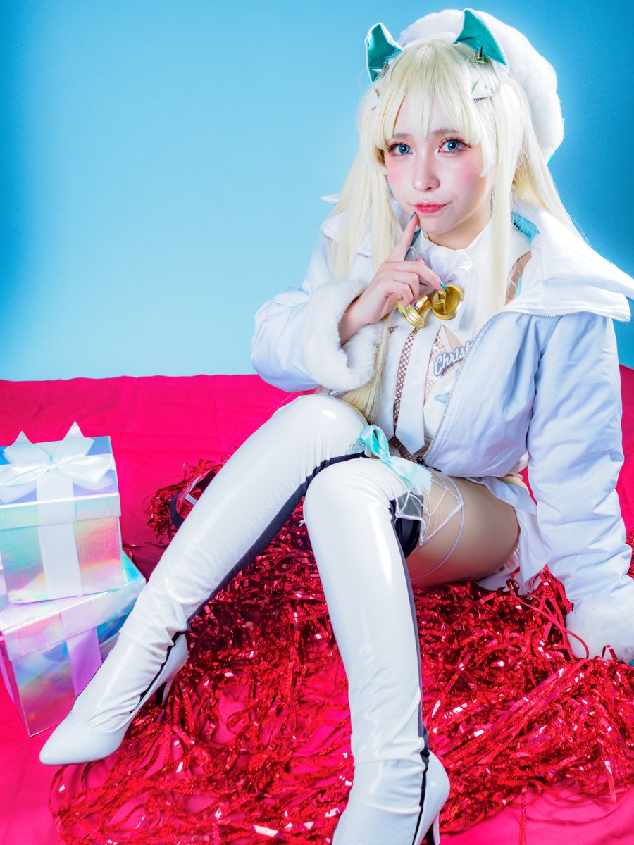 ⚠️cosplay/コスプレ 勝利の女神:NIKKE ルピー：ウィンターショッパー