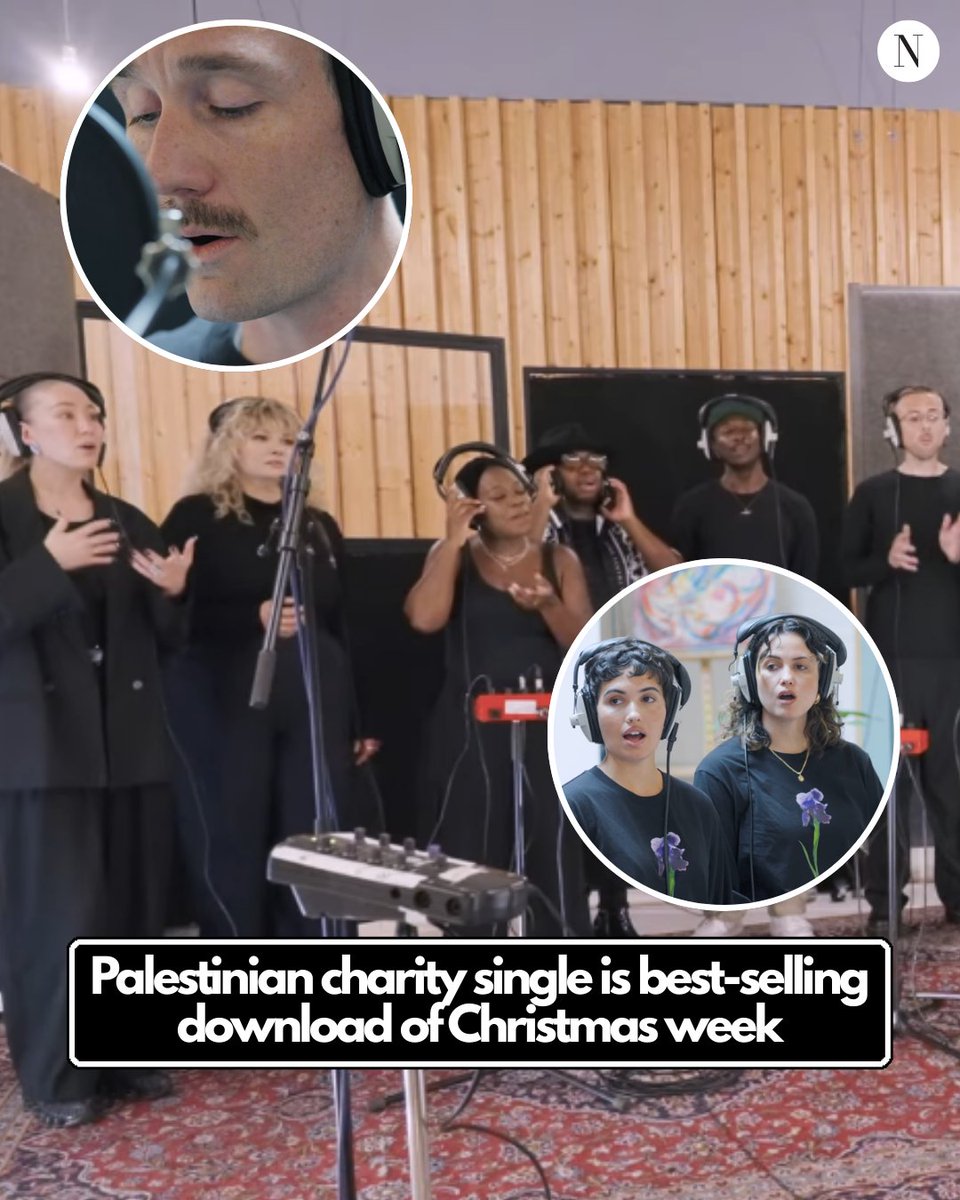 ScotNational's tweet image. A charity single in support of Palestine has topped the UK charts and become the best-selling download of Christmas week

The single has surpassed Taylor Swift, Wham, Ed Sheeran and Kylie Minogue, raising tens of thousands of pounds for Gaza in the process