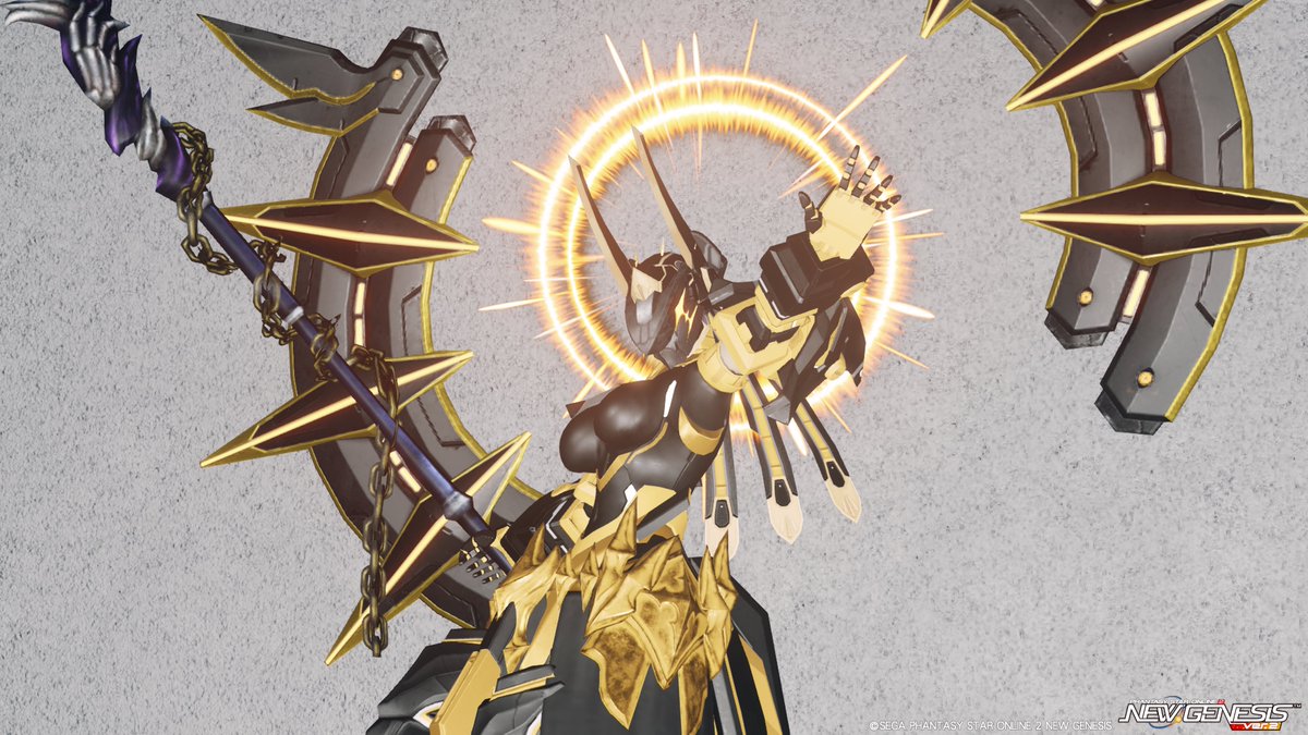 NICE_WORK_TENNO's tweet image. #PSO2NGS
不定期マイファッション枠紹介(8/50)
No.8 アヌビス
それなりに前に作った
多分TLで流れてきたキャラクリに影響されて作ったやつ
顔は狼の流用
Fo使う時によく出てくるよ