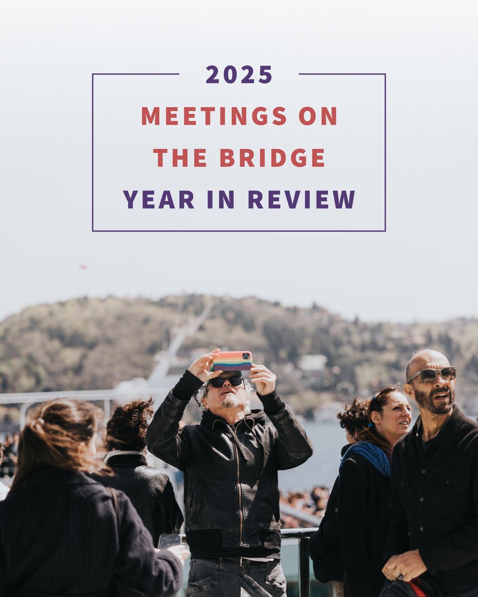 Köprüde Buluşmalar / Meetings on the Bridge tweet media