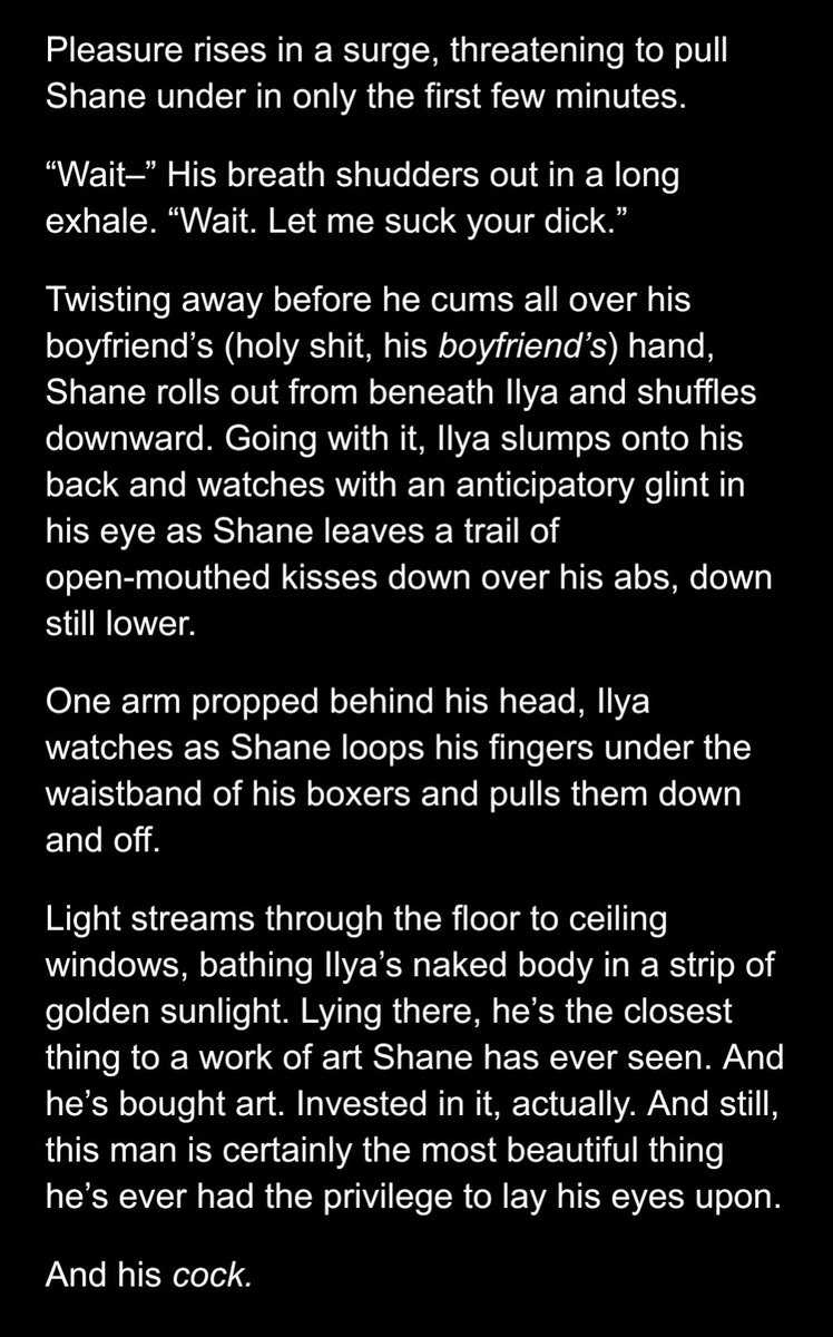 Shane Hollander is possessing me I have no idea if he is accurate but holy fuck he's fun to write I feel like we have so much in common 

Here is some #hollanov post ep 6 cottage porn #heatedrivalry