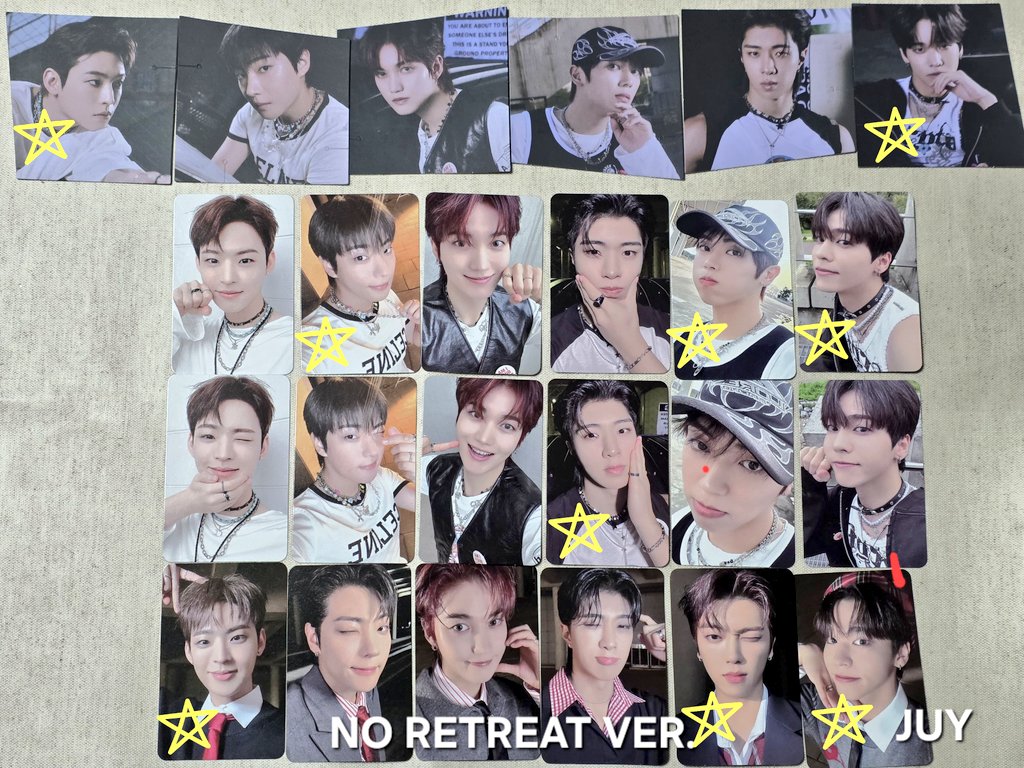 交換希望】 ONF オネノプ UNBROKEN トレカ 譲▷画像①② 求▷画像③④