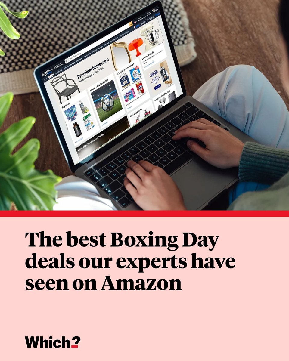 WhichUK's tweet image. We trawled through all of Amazon's Boxing Day deals to bring you the very best offers on tester-approved products 👇 

which.co.uk/news/article/b…