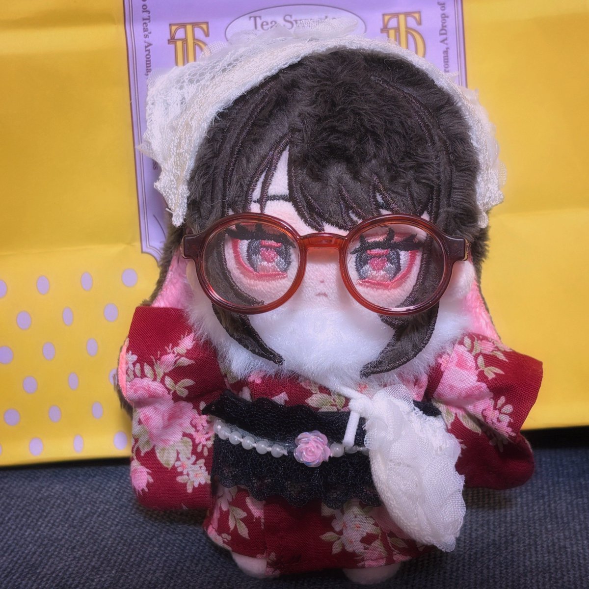 （→続き）黒レースの帯・パールの帯締め・薔薇の帯留などもセットで頂き、大変ゴシックかわゆい雰囲気に…！バブーシュカやフワフワの襟巻きなども合わせやすく、コーデのアレンジもとっても楽しめそうです…！🥰
この度は本当にありがとうございました…！🙇‍♀️
#みゃうだふるクローゼット #nuieruko