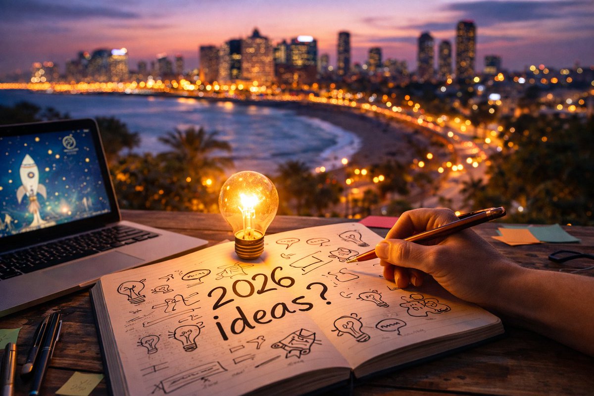 IsraelinSA's tweet image. Before the New Year begins, a little game for the weekend… 🇮🇱✨

Israel is known for starting conversations with one simple question: “What if?”

As we head into the New Year, here’s ours: If 2026 were your start-up year, what would you launch?
(A habit, an idea, a project, or a…