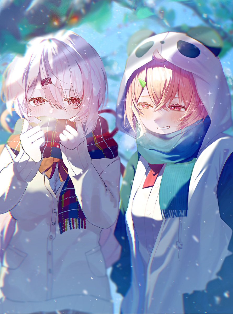 「　さくゆい登校中　」
#しいなーと
