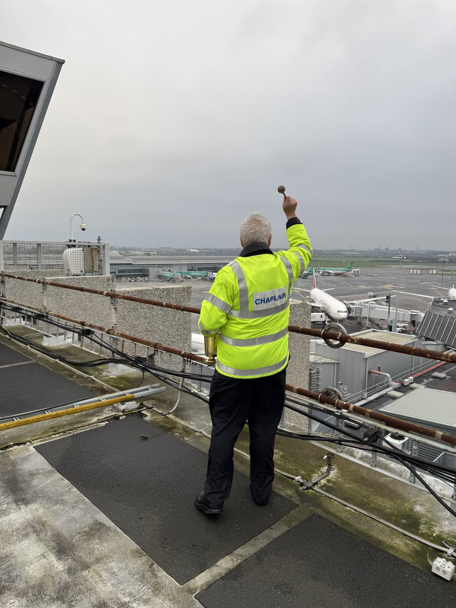 DublinAirport's tweet image. We were delighted to host Father Martin Noone, chaplain of the Dublin Airport church, this week for an annual blessing of the planes event.

Father Martin was joined by members of the airport team as we look ahead to another year of safe operations at Dublin Airport ✈️