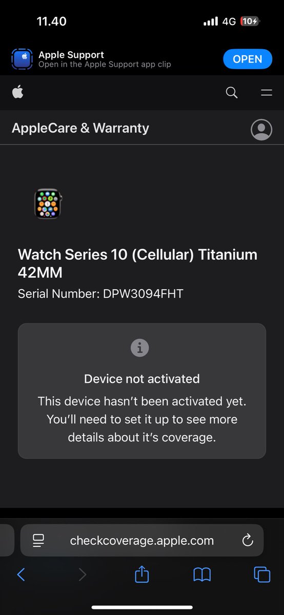 nakeeyeah's tweet image. WTS BNIB apple watch series 10 42 mm natural Ti stn gray (inter)

💵 : Rp5.400.000

boleh nego yaaa
dijual karna tidak terpakai

masih baru dan segel🙌🏻

boleh DM untuk nanya2 yaa🫶

Thank youu