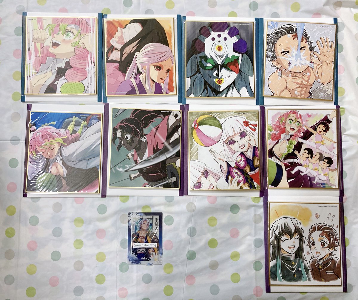 【専用】⭐︎はなふくもも様　色紙セット 0 【交換】鬼滅の刃 全集中展 刀鍛冶の里編 柱稽古編 複製ミニ色紙