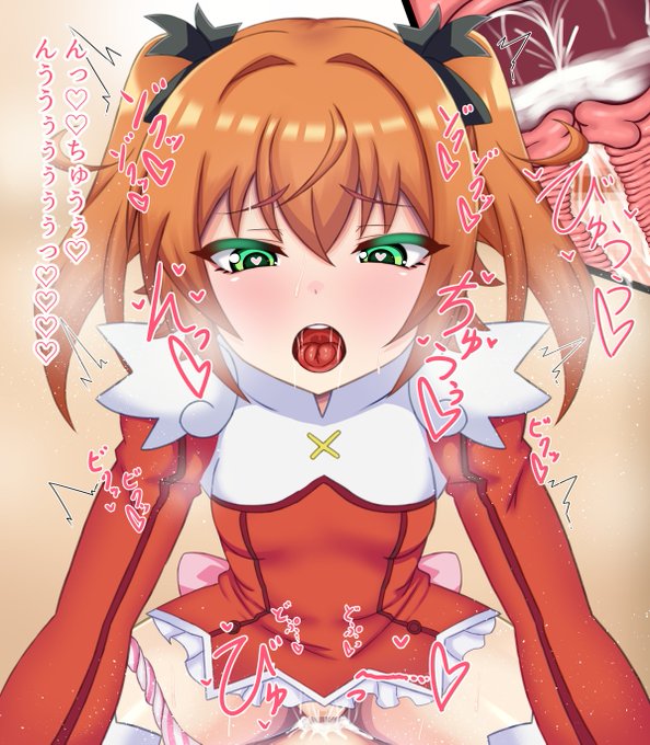 skeb依頼絵の続きその2と衣装無し差分です! 