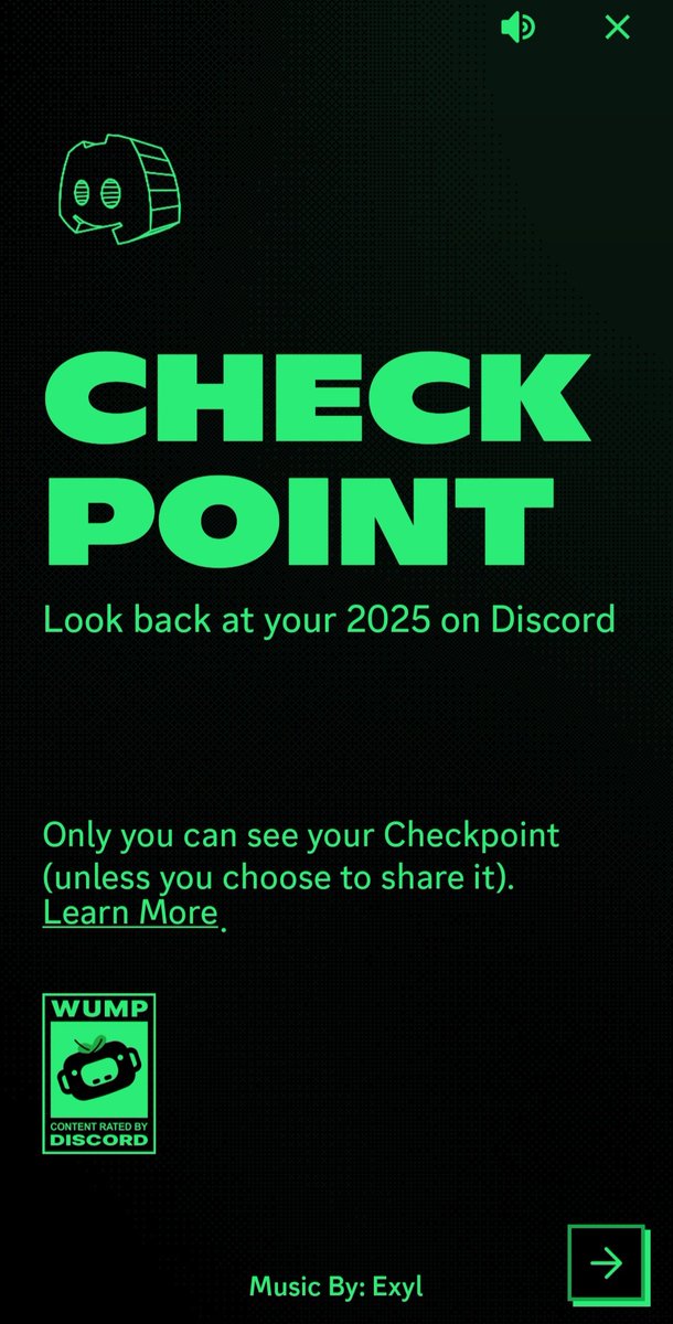 curlxyz's tweet image. Udah lama gak buka discord eh ada #discordwrapped #discordcheckpoint 🤩 lucu juga dan meyakini bahwa ini beneran platform yang cocok buat gamers tapi kita lebih sering bahas film @gloomingdale 🎥👻