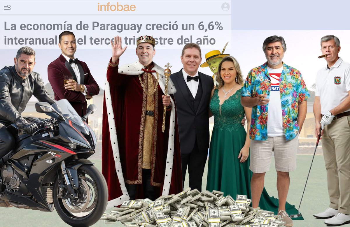 🔴 ÑE'E ÑEMI RECARGADO 🤫 🔇 🔞 
#FinDeSemana

◾Se anunció con bombos y platillos que gua’u la economía subió 6.5 % y “los datos matan relatos” kuera entraron en trance y se volvieron todes loques. 

***

◾Lo que no cuentan es que; solo el rubro de la carne tuvo un incremento