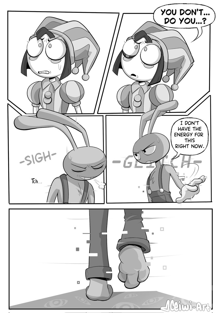 Ceiwidraws's tweet photo. #Funnybunny #TheAmazingDigitalCircus #TADC #TADCEp7 (1/2) https://t.co/2CWIBP9u8z